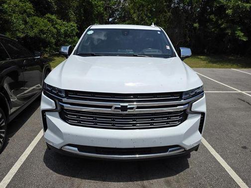Summit White 2021 Chevrolet Tahoe Premier