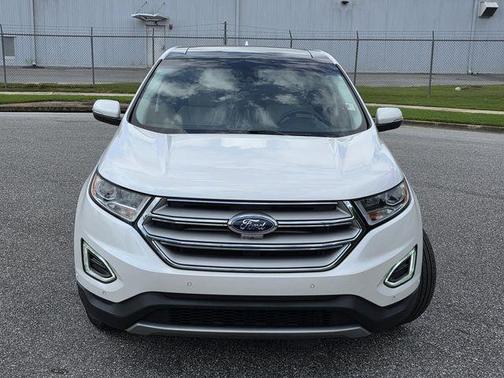 WHITE PLATINUM MET TRI-COAT 2016 Ford Edge Titanium