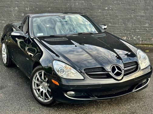 Black 2008 Mercedes-Benz SLK-Class SLK280 Roadster