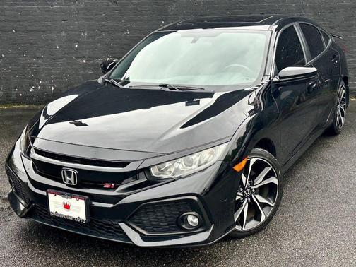 Crystal Black Pearl 2018 Honda Civic Si
