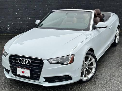 Glacier White Metallic 2014 Audi A5 2.0T Premium