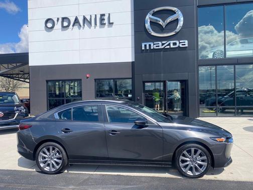 Machine Gray Metallic 2026 Mazda Mazda3 FWD w/Preferred Package