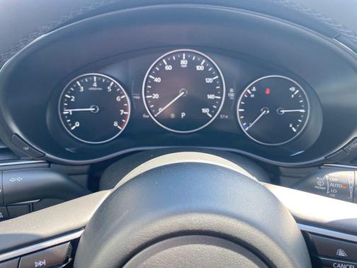 Machine Gray Metallic 2026 Mazda Mazda3 FWD w/Preferred Package