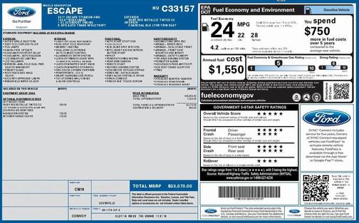 2017 Ford Escape Titanium