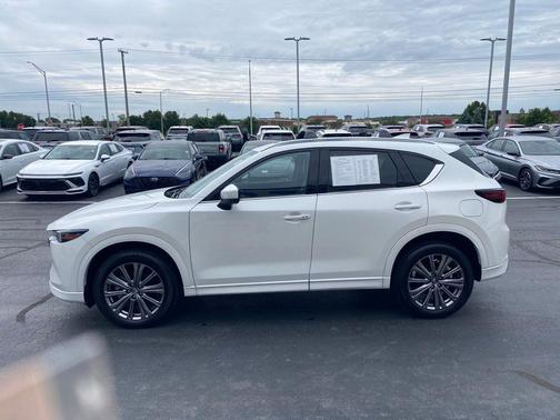 Rhodium White Metallic 2025 Mazda CX-5 2.5 Turbo Signature