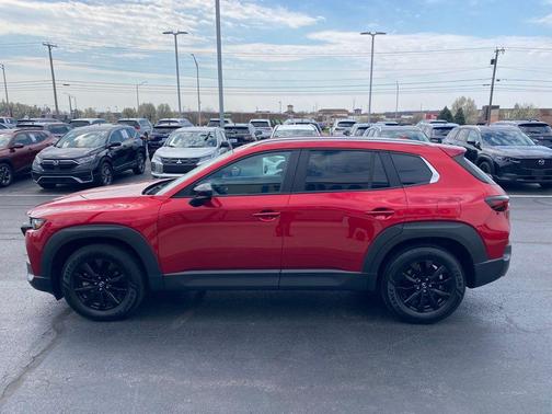 Soul Red Crystal Metallic 2025 Mazda CX-50 2.5 S Premium Package