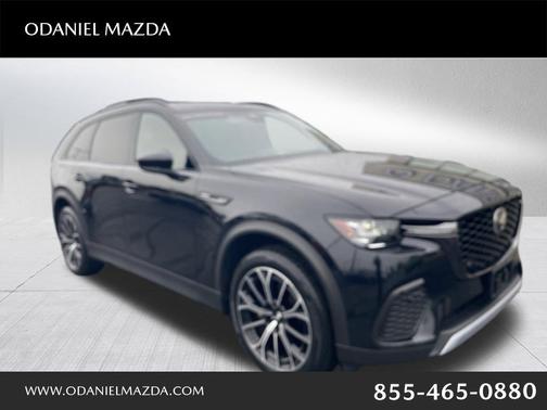 Jet Black Mica 2025 Mazda CX-70 PHEV Premium Plus