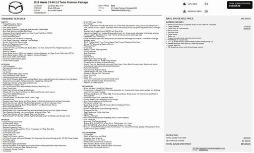 2025 Mazda CX-50 2.5 Turbo Premium Package
