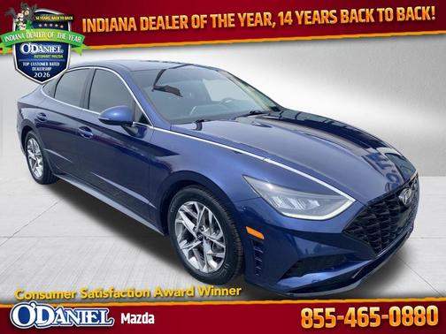 Stormy Blue 2021 Hyundai SONATA SEL