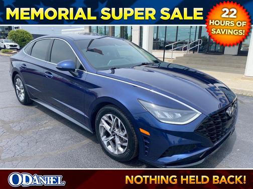 Stormy Blue 2021 Hyundai SONATA SEL