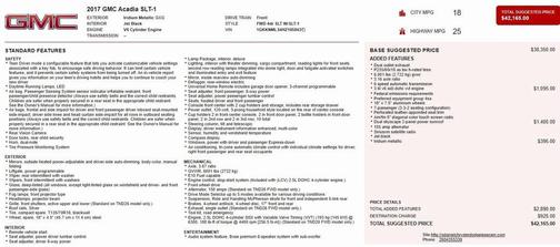 2017 GMC Acadia SLT-1