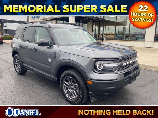 Carbonized Gray Metallic 2025 Ford Bronco Sport Big Bend