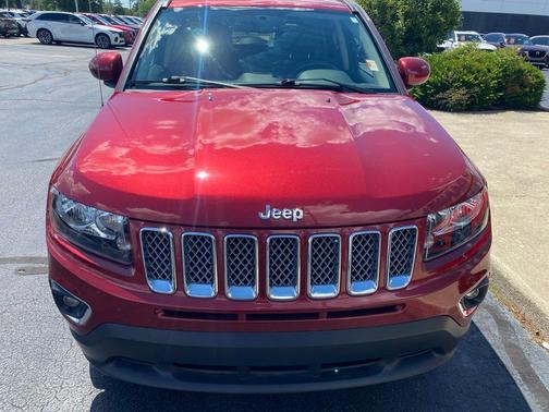Deep Cherry Red Crystal Pearlcoat 2017 Jeep Compass High Altitude