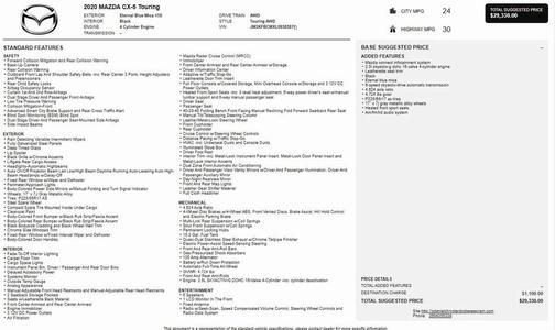 2020 Mazda CX-5 Touring