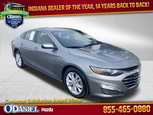 Sterling Gray Metallic 2025 Chevrolet Malibu LT