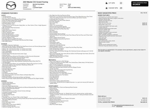 2021 Mazda CX-9 Grand Touring