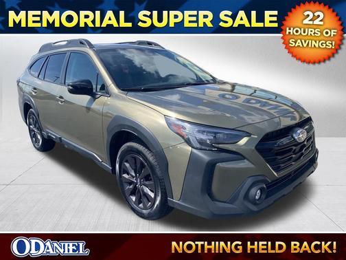 Autumn Green Metallic 2025 Subaru Outback Onyx Edition