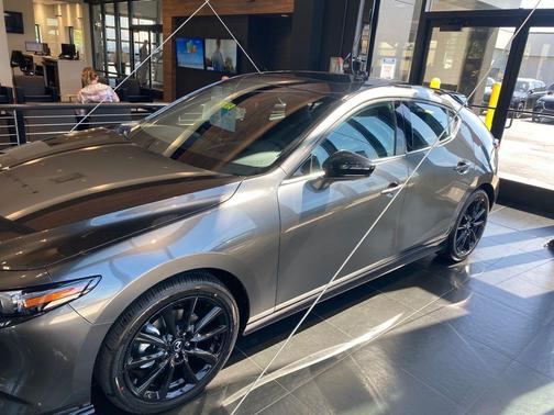 Machine Gray Metallic 2026 Mazda Mazda3 2.5 Turbo AWD