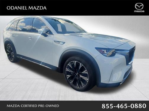 Rhodium White Premium 2024 Mazda CX-90 PHEV Premium Plus