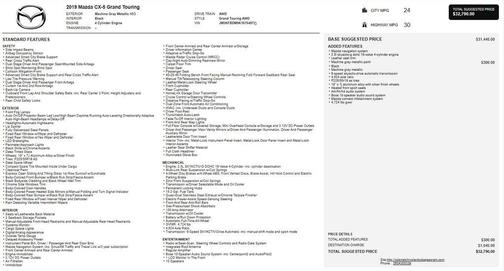 2019 Mazda CX-5 Grand Touring