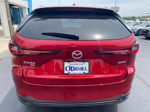 Soul Red Crystal Metallic 2025 Mazda CX-90 PHEV Premium Sport