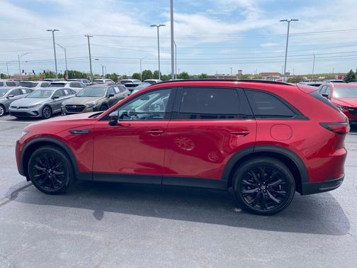 Soul Red Crystal Metallic 2025 Mazda CX-90 PHEV Premium Sport