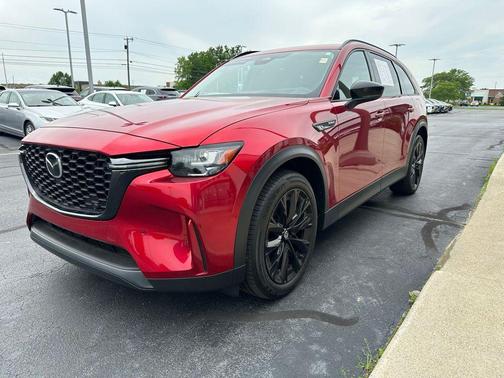 Soul Red Crystal Metallic 2025 Mazda CX-90 PHEV Premium Sport