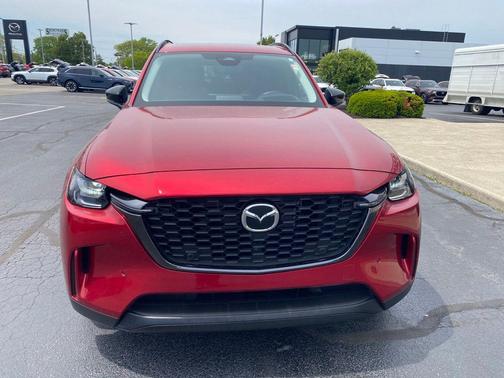 Soul Red Crystal Metallic 2025 Mazda CX-90 PHEV Premium Sport