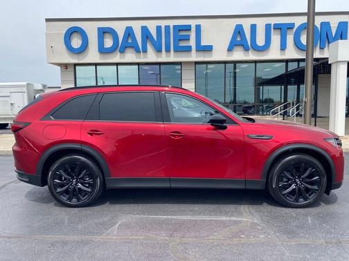 Soul Red Crystal Metallic 2025 Mazda CX-90 PHEV Premium Sport