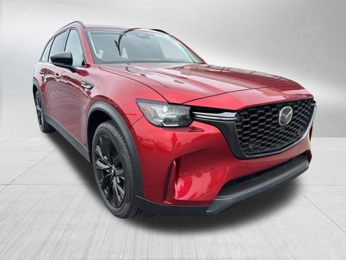 Soul Red Crystal Metallic 2025 Mazda CX-90 PHEV Premium Sport