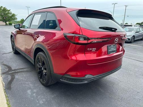Soul Red Crystal Metallic 2025 Mazda CX-90 PHEV Premium Sport
