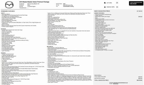 2019 Mazda Mazda3 AWD w/Premium Package