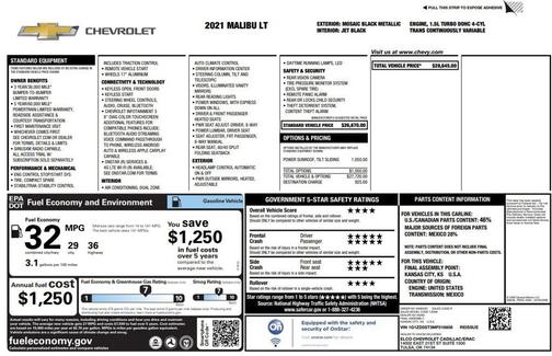 2021 Chevrolet Malibu LT