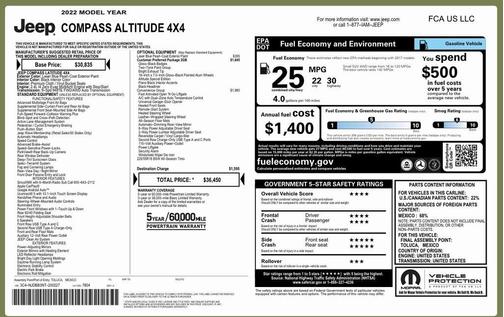 2022 Jeep Compass Latitude