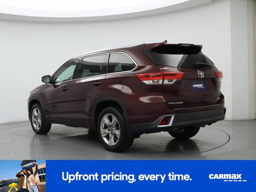Burgundy 2018 Toyota Highlander Limited