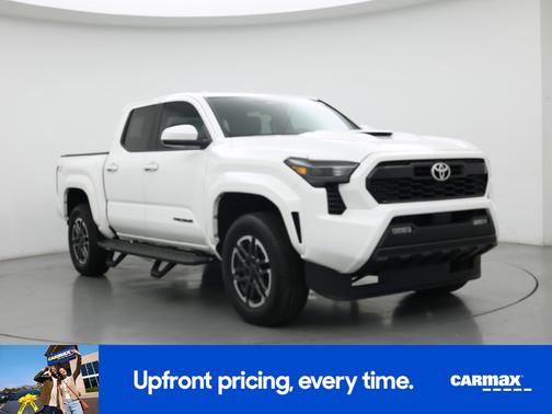 White 2024 Toyota Tacoma TRD Sport