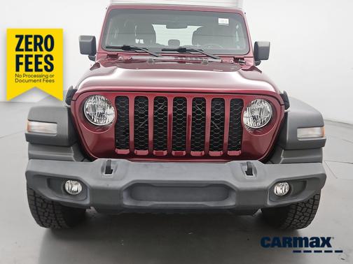 Burgundy 2021 Jeep Gladiator Sport
