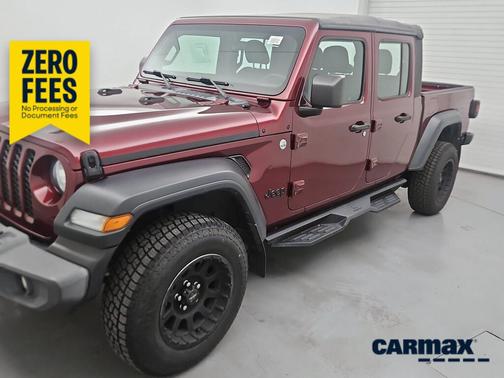 Burgundy 2021 Jeep Gladiator Sport