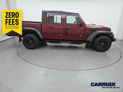 Burgundy 2021 Jeep Gladiator Sport