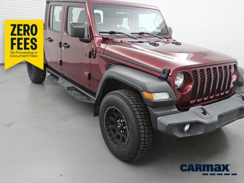 Burgundy 2021 Jeep Gladiator Sport