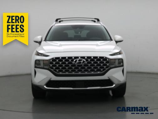 White 2022 Hyundai SANTA FE SEL