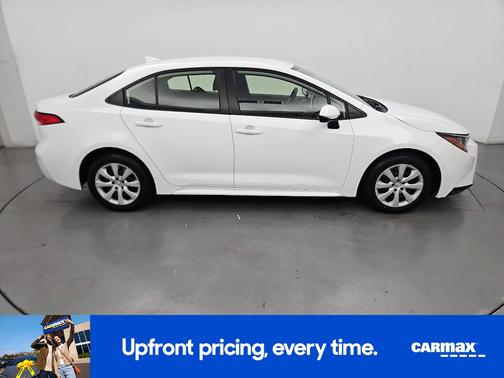 White 2021 Toyota Corolla LE