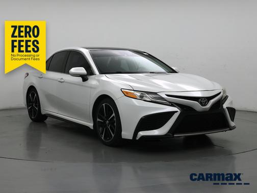 White 2020 Toyota Camry XSE