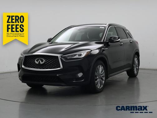 Black 2023 INFINITI QX50 Luxe