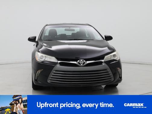 Black 2017 Toyota Camry XLE