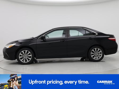 Black 2017 Toyota Camry XLE