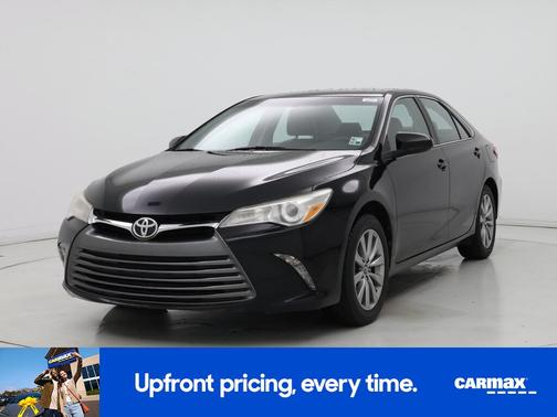 Black 2017 Toyota Camry XLE