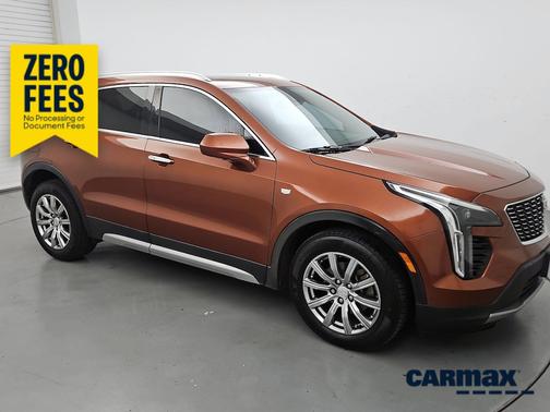 Orange 2019 Cadillac XT4 Premium Luxury