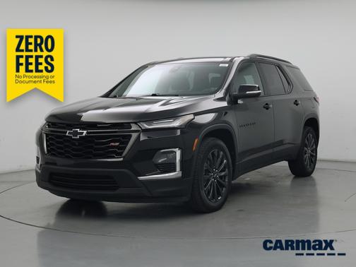 Black 2022 Chevrolet Traverse RS