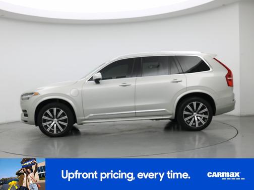 Silver 2022 Volvo XC90 Recharge Plug-In Hybrid T8 Inscription